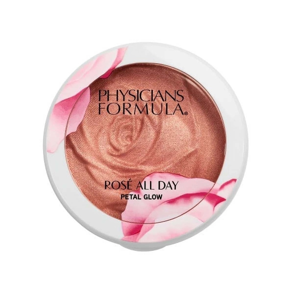 Physicians Formula Rosé All Day Petal Glow Highlighter Shimmering Rose‎ New